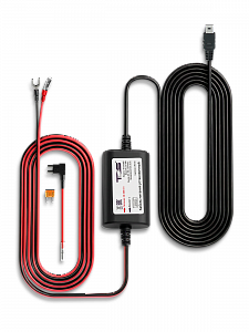 Скрытая проводка для видеорегистраторов, установочный кабель питания microUSB TDS TS-CAU65 2.5 метра